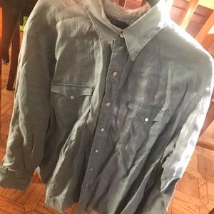 Polo XL cowboy/western shirt